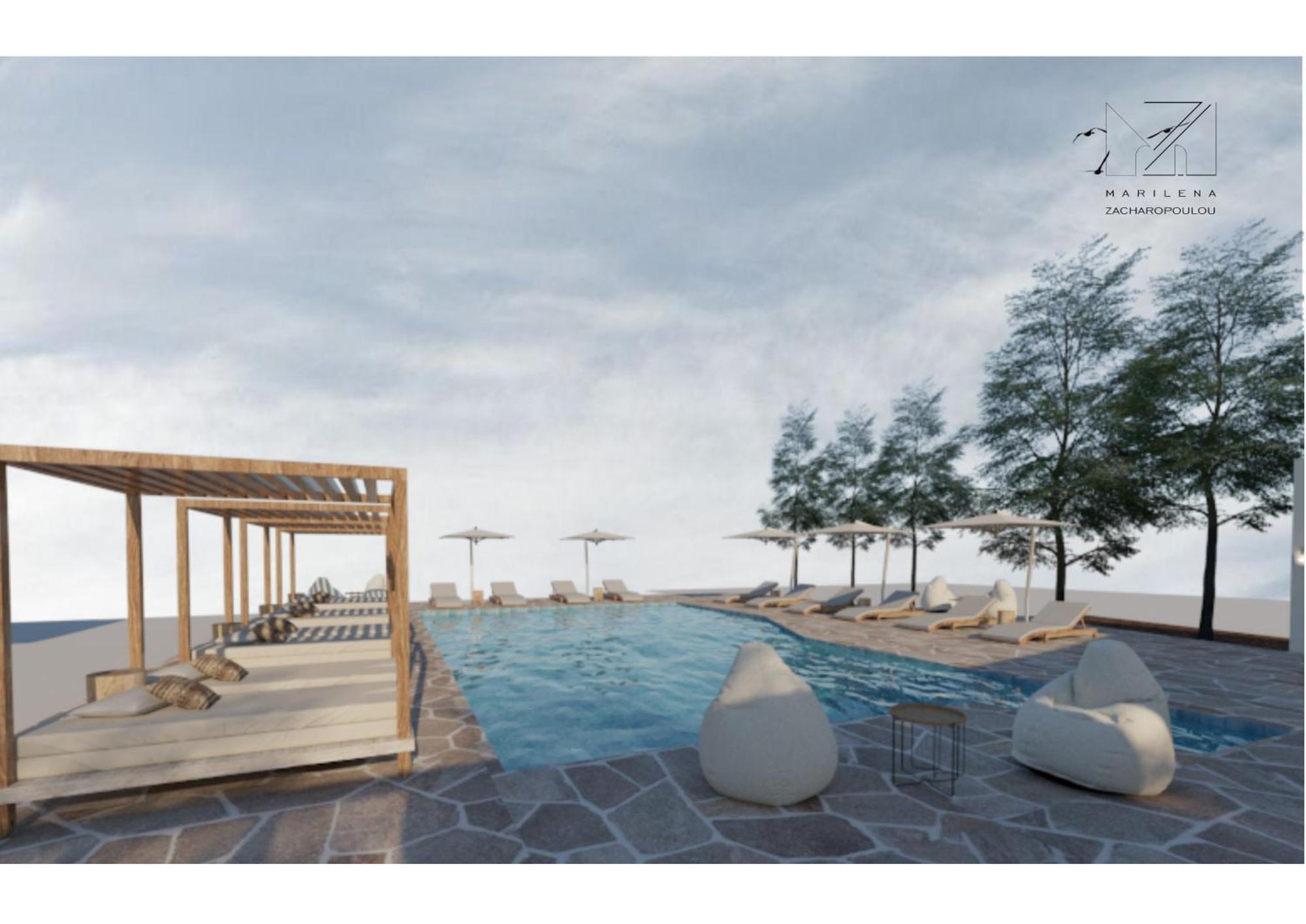 Silia Suites Малиа Экстерьер фото